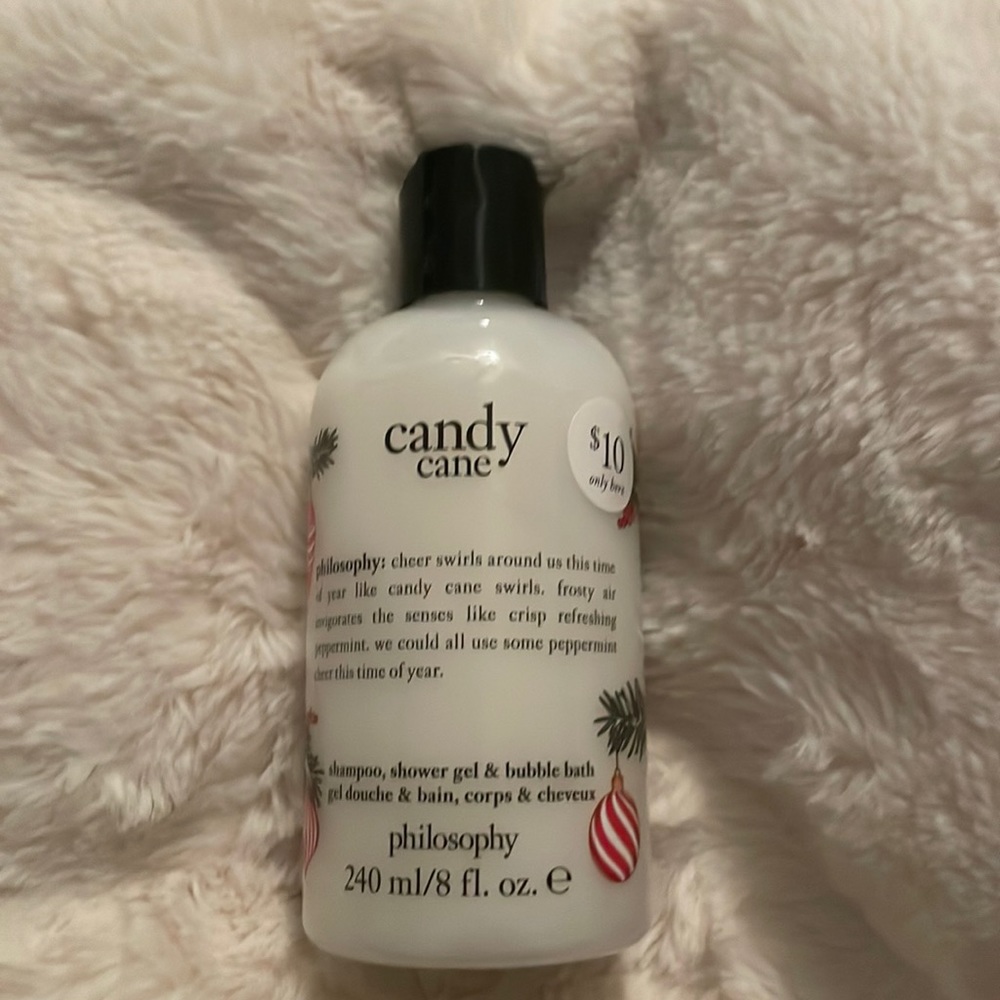 Philosophy candy cane sent